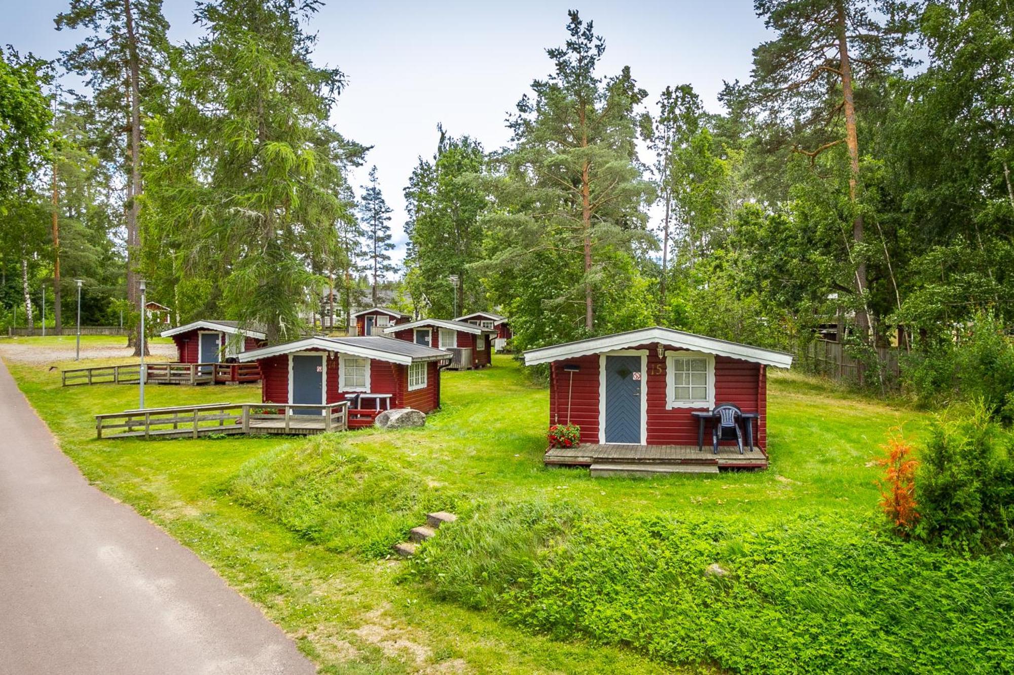 Kristinehamn Herrgardscamping & Stugor Exteriér fotografie
