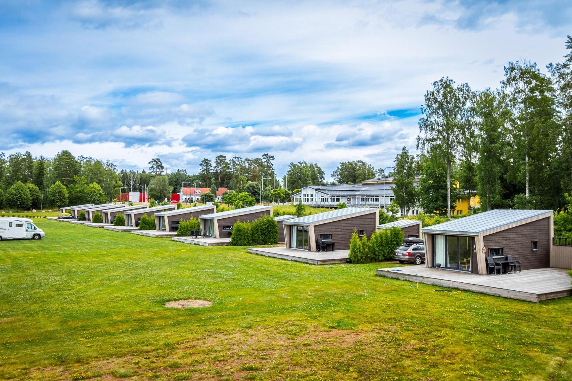 Kristinehamn Herrgardscamping & Stugor Exteriér fotografie