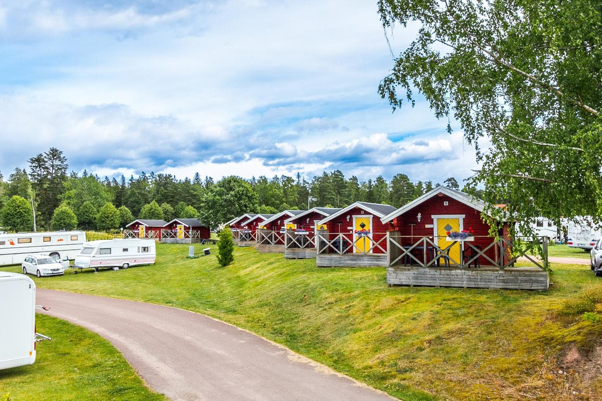 Kristinehamn Herrgardscamping & Stugor Exteriér fotografie