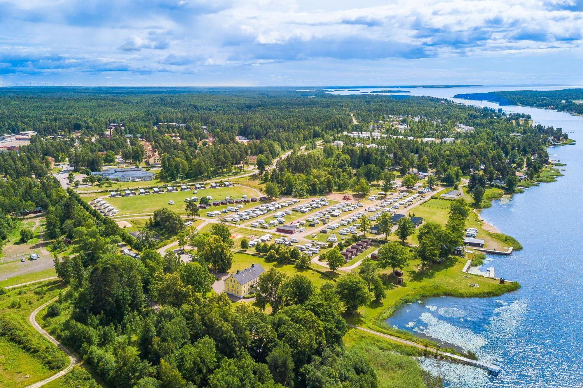 Kristinehamn Herrgardscamping & Stugor Exteriér fotografie