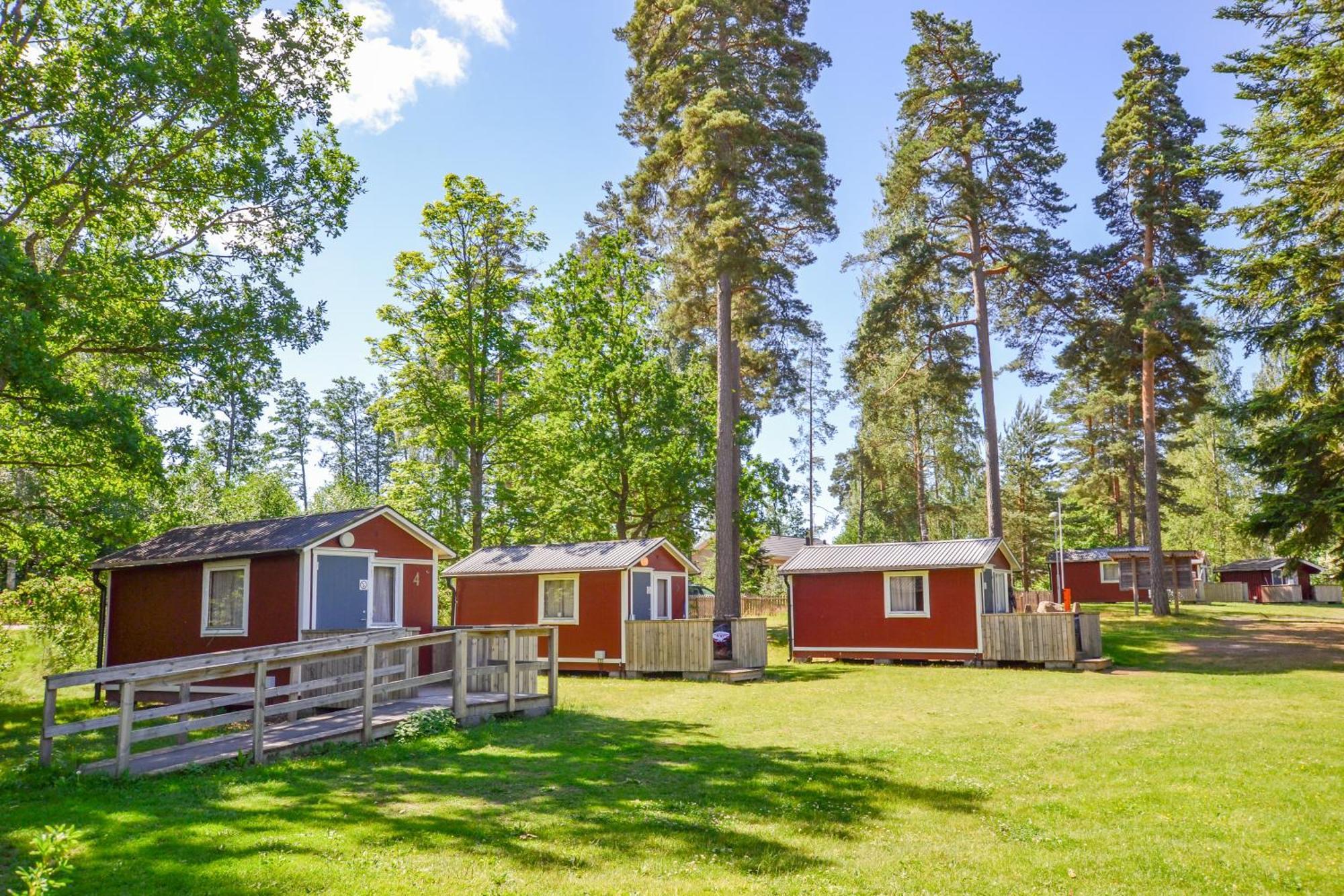 Kristinehamn Herrgardscamping & Stugor Exteriér fotografie