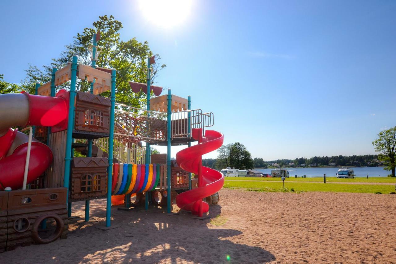 Kristinehamn Herrgardscamping & Stugor Exteriér fotografie